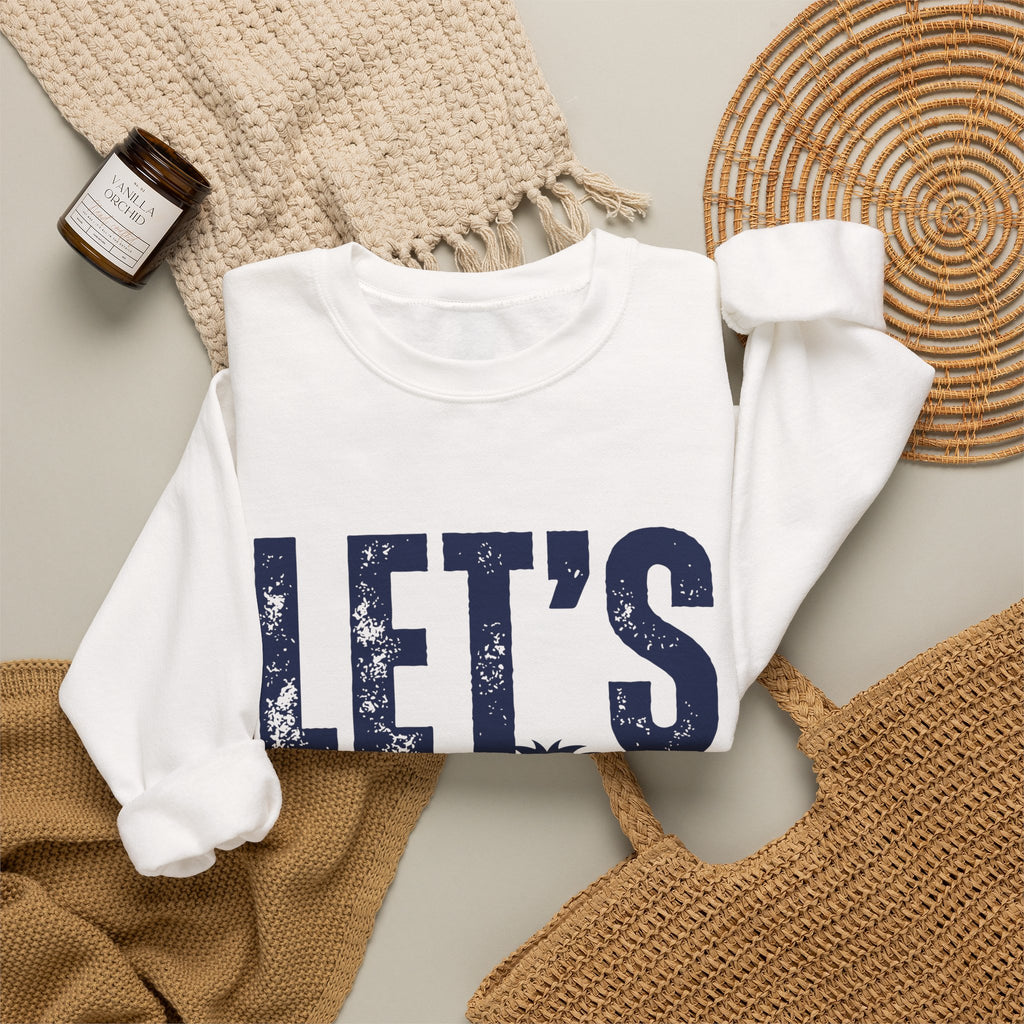 LET'S GO Crewneck Sweatshirt, Unisex