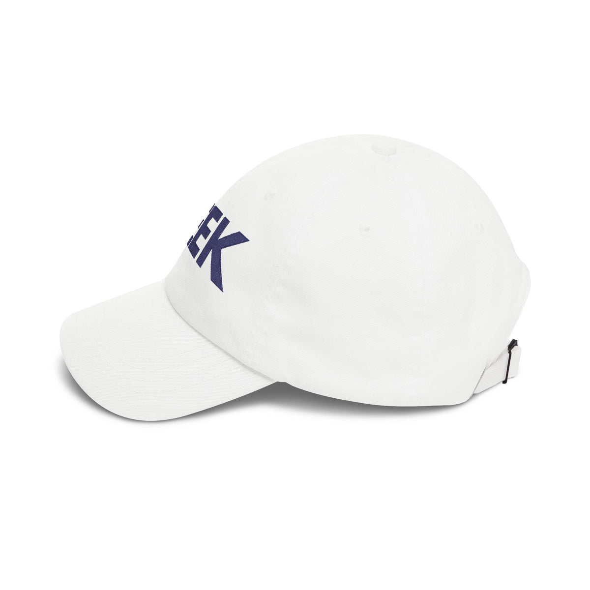 REEK Embroidered Classic Dad Cap, White