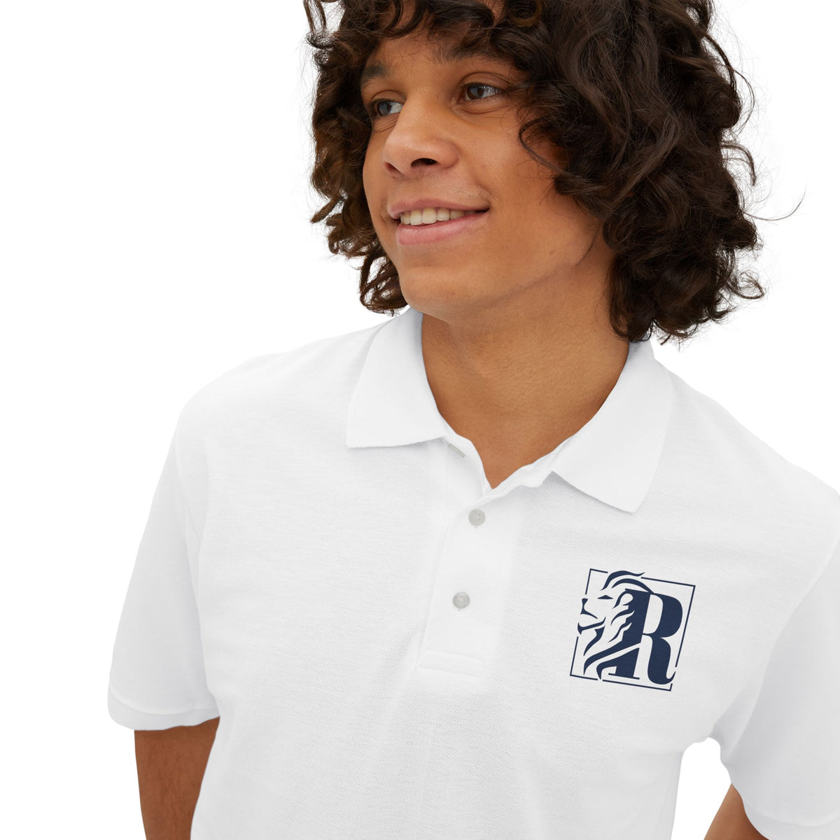 Lion Logo Polo, Teen/Mens