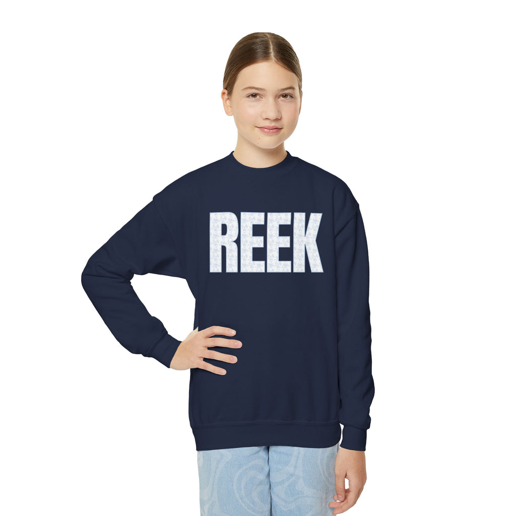 REEK Floral Pattern Crewneck Sweatshirt, Kids