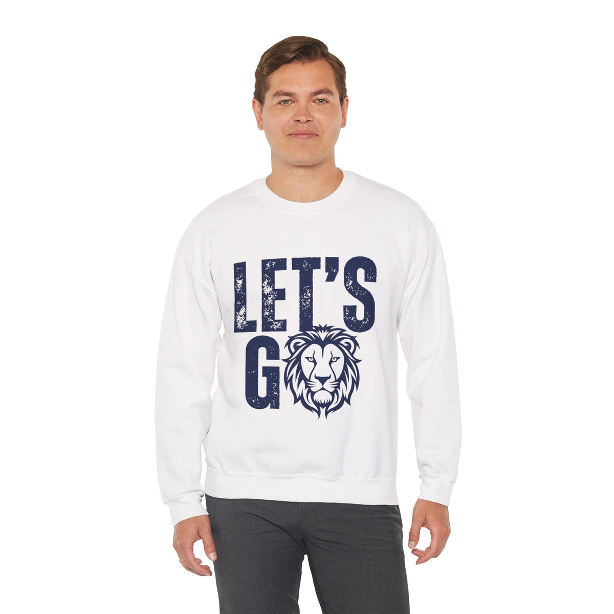 LET'S GO Crewneck Sweatshirt, Unisex