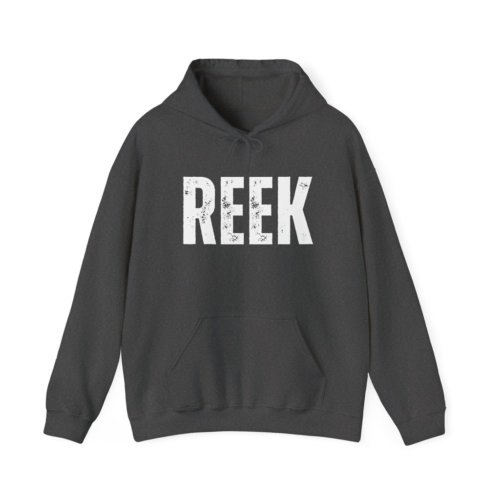REEK Distressed Look Hoodie, Unisex